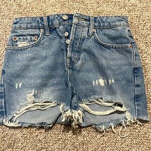 BDG Summer Cutoff blue jean shorts, 25